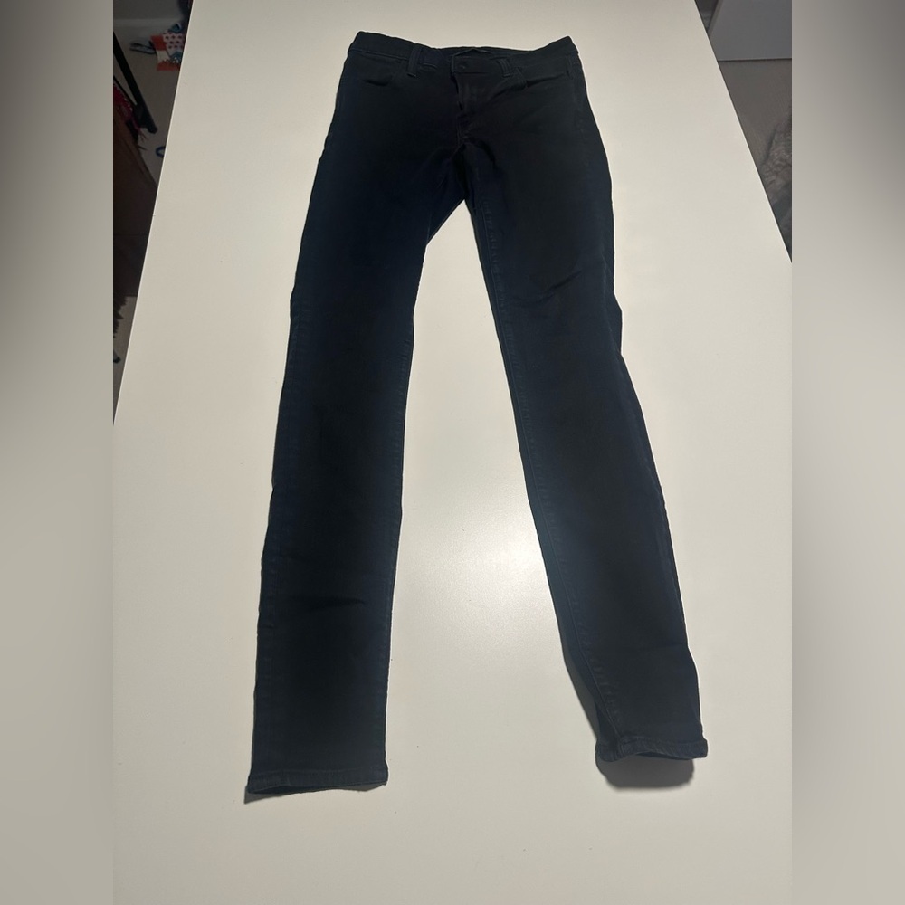 j brand super skinny serious black jeans